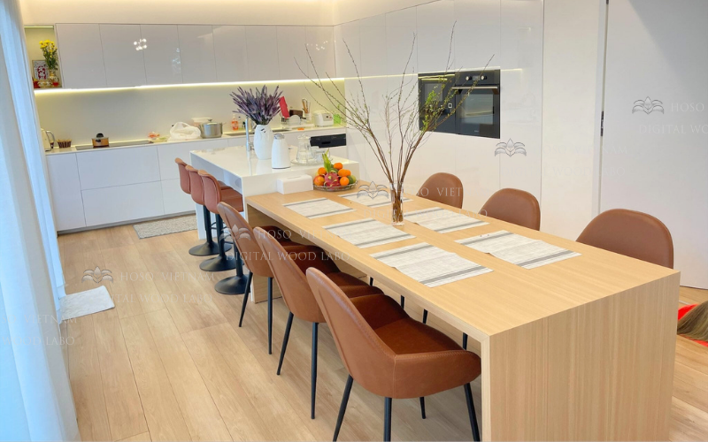 BẾP TRỌN GÓI HOSO | Tủ Bếp Laminate MDF An Cường | THONG’S HOUSE – THI CÔNG TỦ BẾP TRỌN GÓI TẠI ĐÀ NẴNG | 0901 479 818