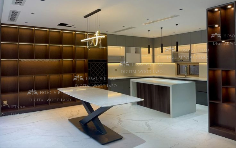 BẾP TRỌN GÓI HOSO | Tủ Bếp Nhựa ft. Plywood An Cường | TUAN’S VILLA – THI CÔNG TỦ BẾP TRỌN GÓI TẠI ĐÀ NẴNG | 0901 479 818